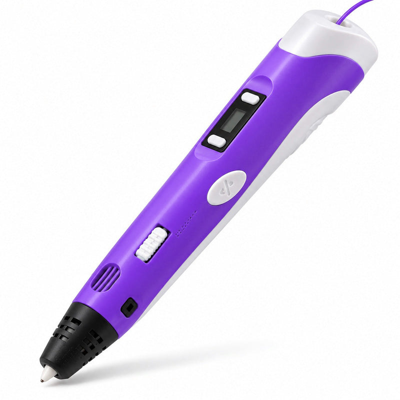 Bolígrafo 3D para Impresión de Objetos Morado